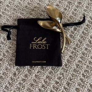 Lulu Frost Calla Lily & Pearl Brooch